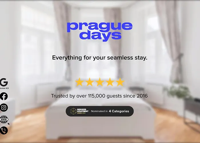 Apartmán Days - Two-bedroom With Workspace And Netflix In Nusle Praha
