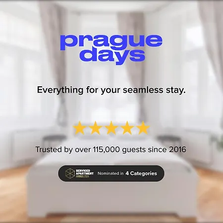 Apartment Days - 2bdr - Workspace - Netflix - Quiet Area Prague